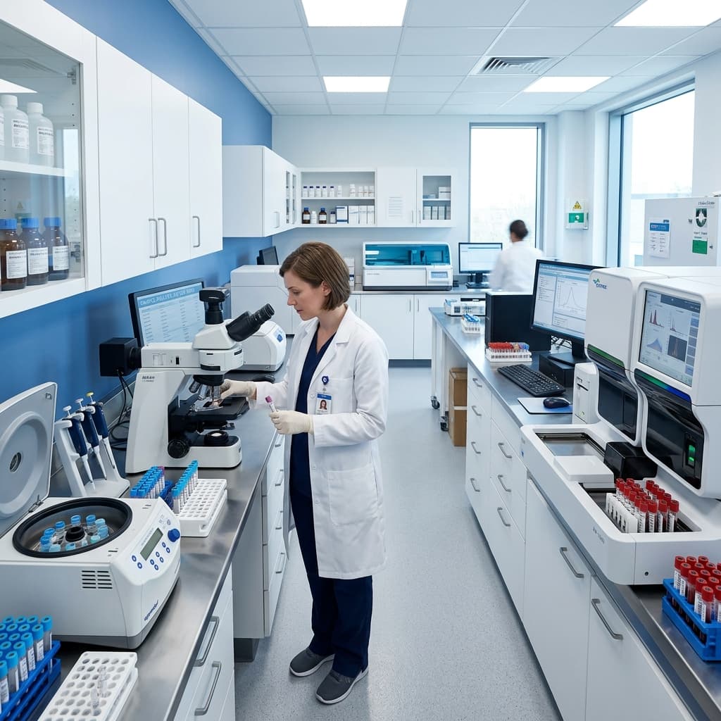 Inside Suncare Laboratory Center